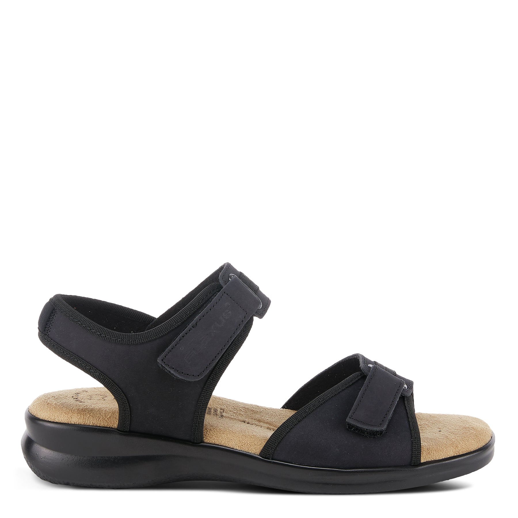 BLACK DANILA SANDAL by FLEXUS – Spring Step Shoes