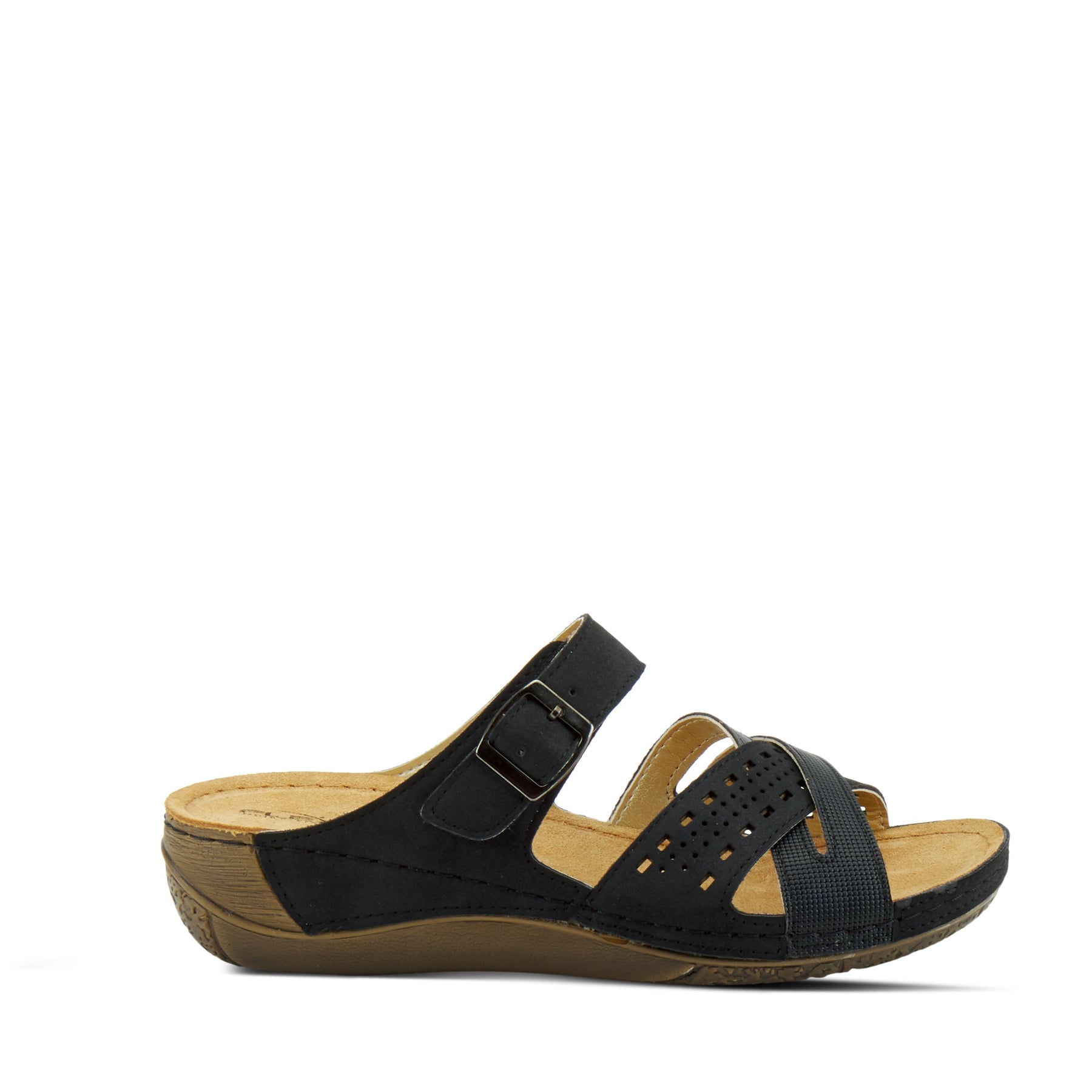 DENIA SLIDE SANDAL by FLEXUS – Spring Step Shoes