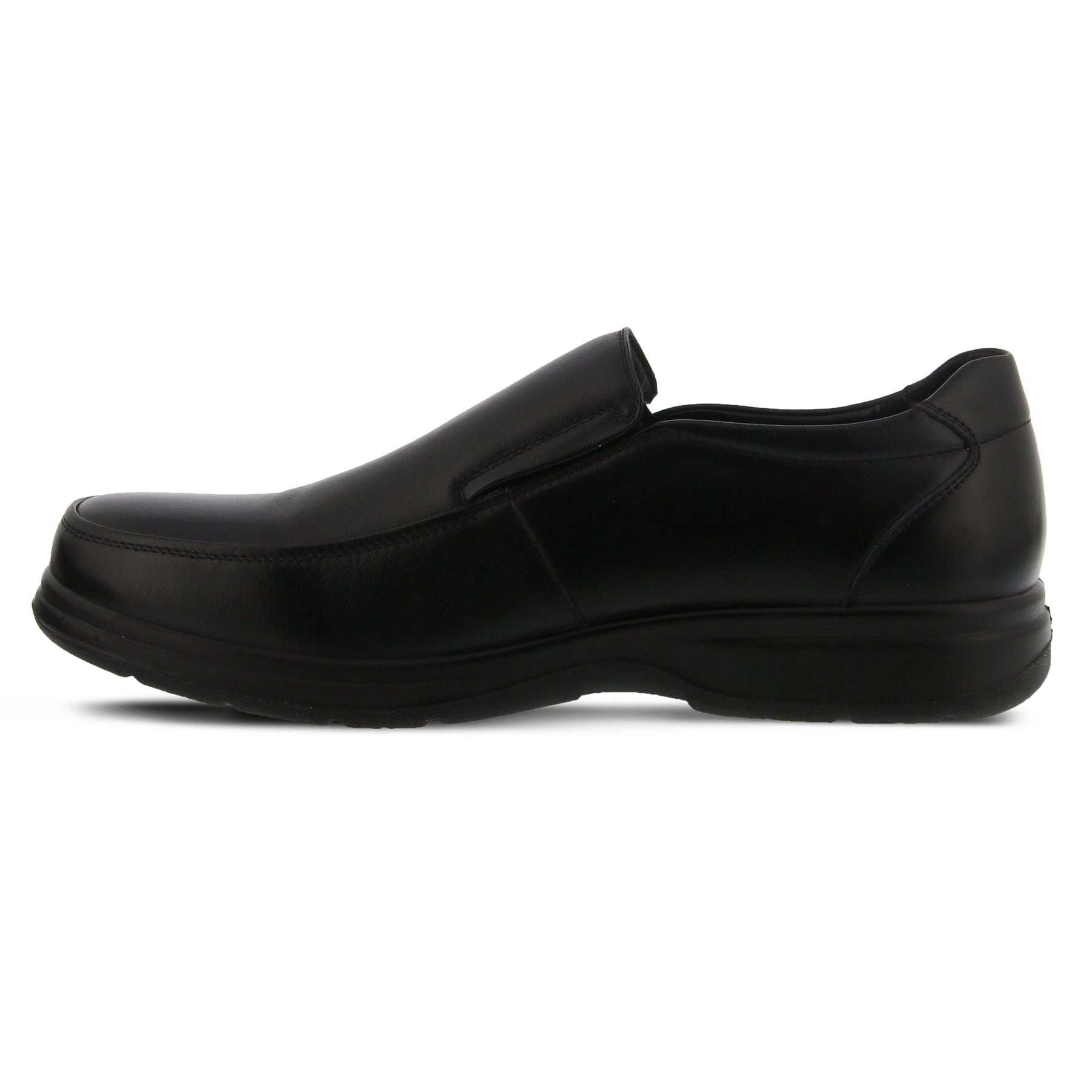 BLACK DEVON MEN'S SLIP-ON SHOE by SPRING STEP MEN – Spring Step Shoes
