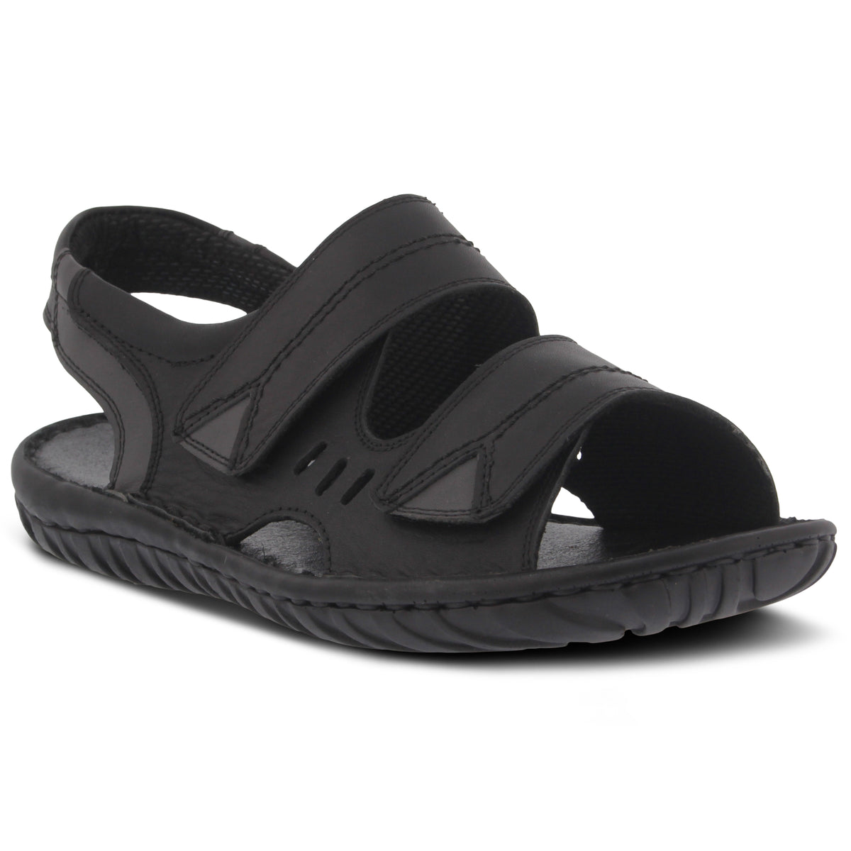 Spring Step SPRING STEP MEN DIRO SLINGBACK SANDAL sandal in black with comfortable everyday design