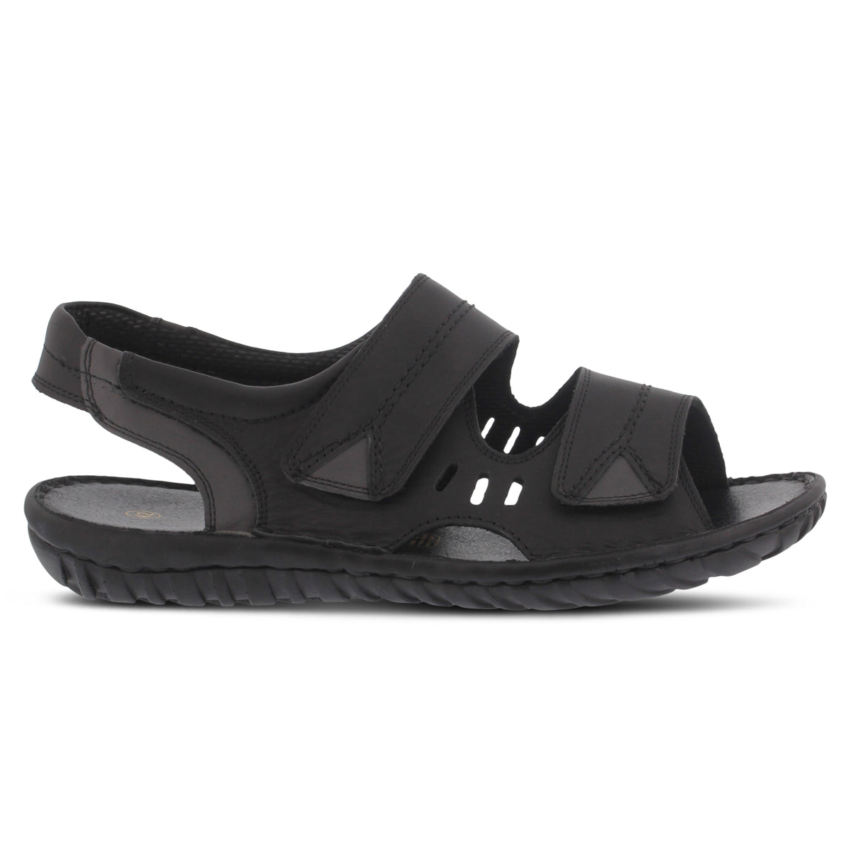 Spring Step SPRING STEP MEN DIRO SLINGBACK SANDAL sandal in black with comfortable everyday design