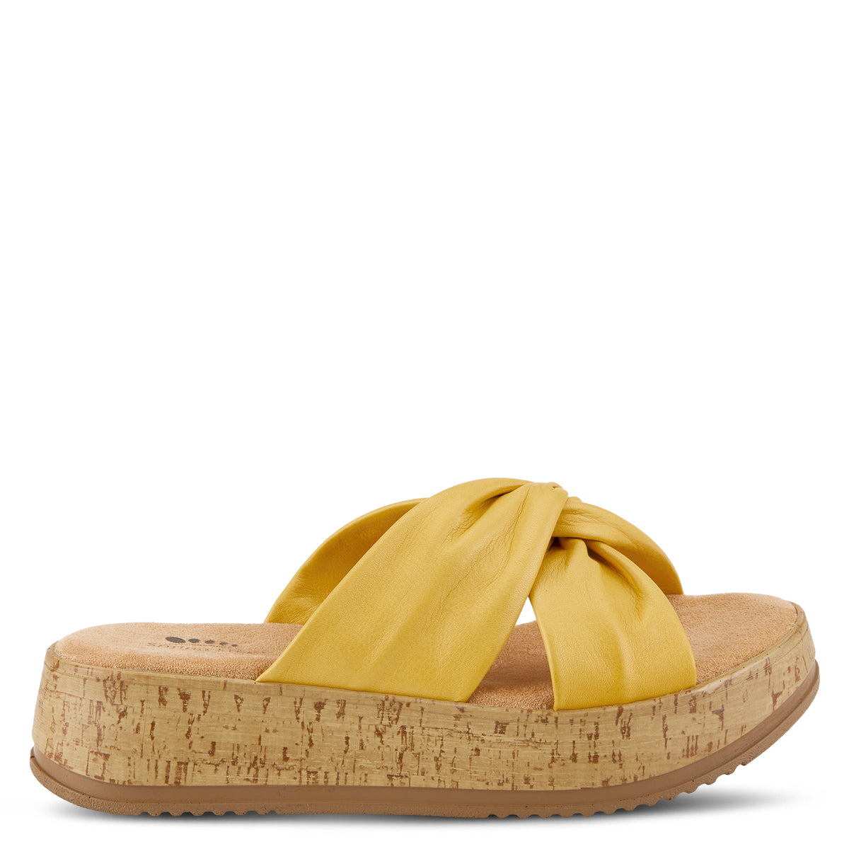 Spring Step SPRING STEP EBOSIA SANDALS sandal in yellow with comfortable everyday design