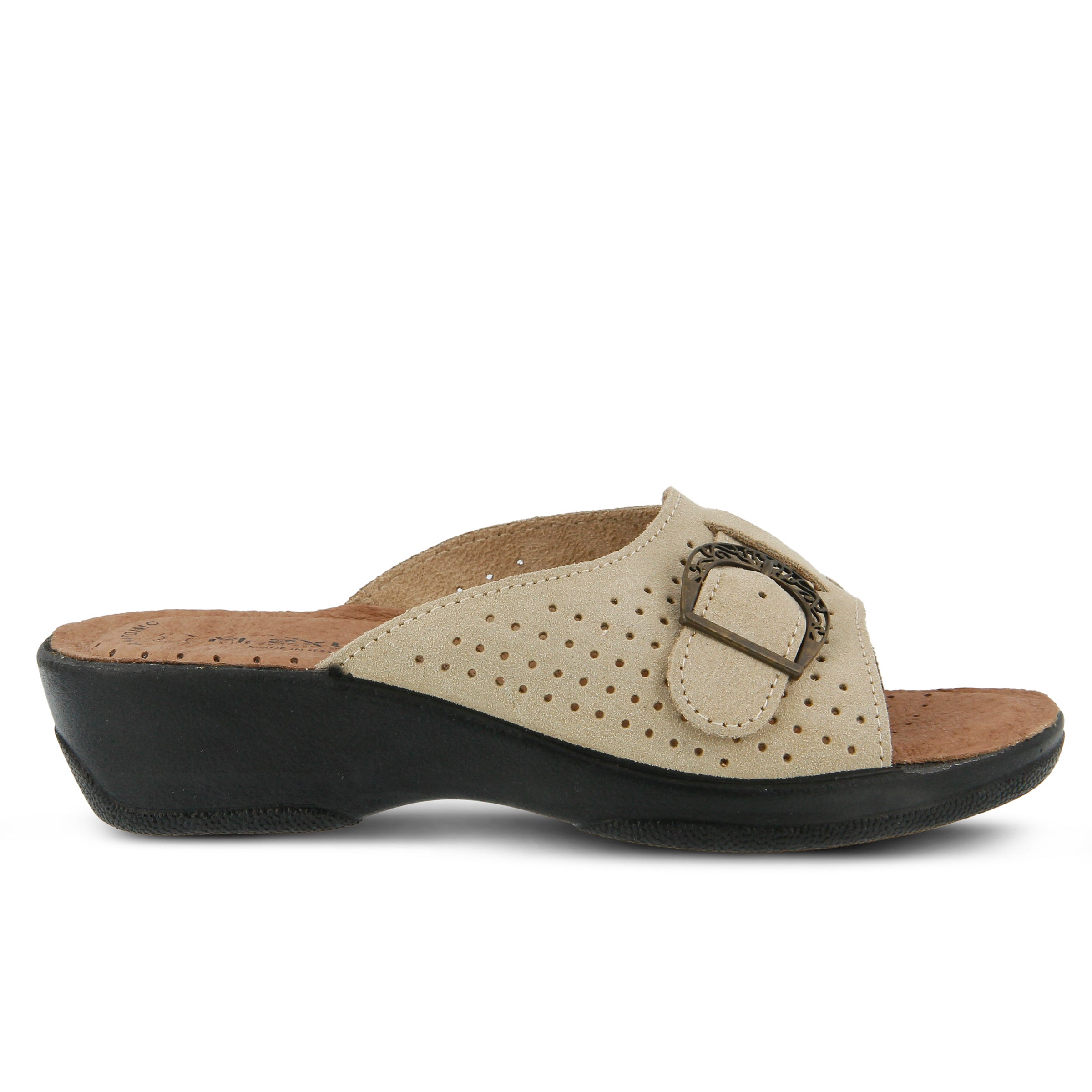 Flexus FLEXUS EDELLA SLIDE SANDAL sandal in navy with flexible sole