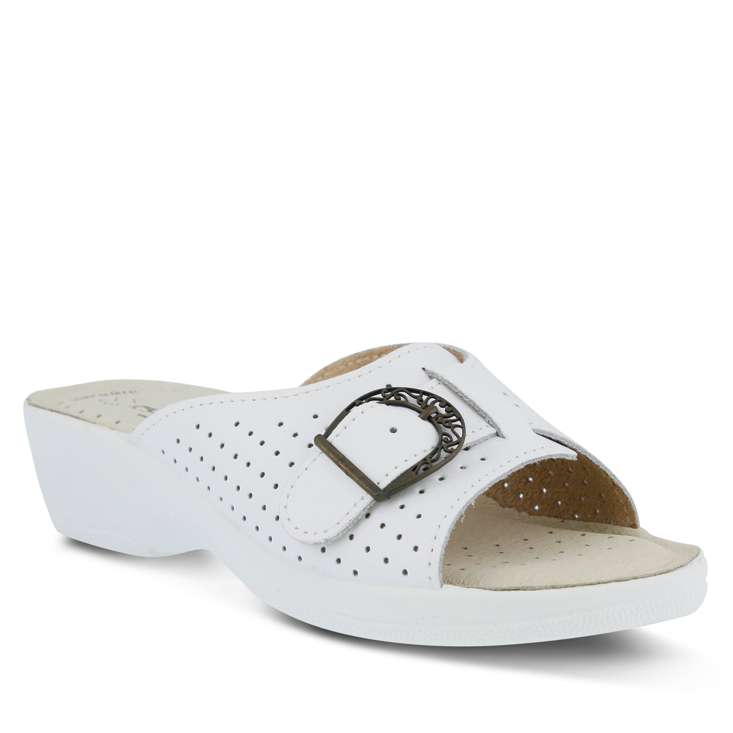 Flexus FLEXUS EDELLA SLIDE SANDAL sandal in black with flexible sole