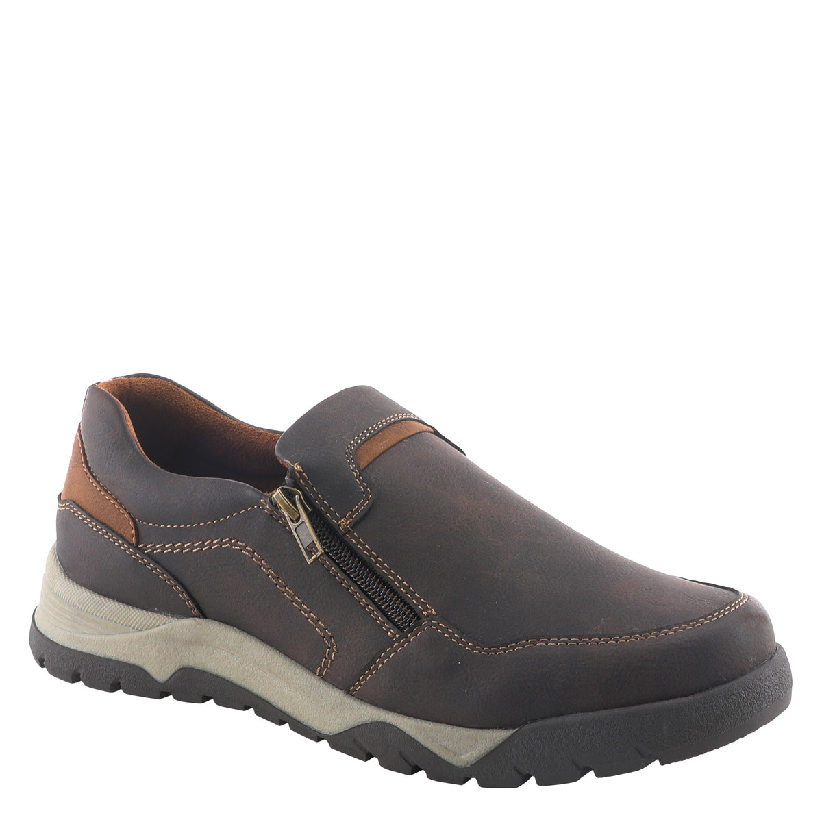 Spring Step SPRING STEP RELIFE MEN ELIJAH SHOE shoe in charcoal with comfortable everyday design