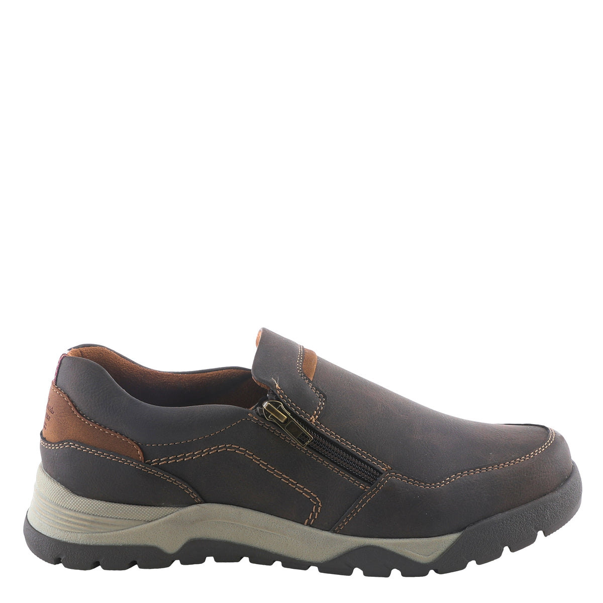 Spring Step SPRING STEP RELIFE MEN ELIJAH SHOE shoe in dark brown with comfortable everyday design