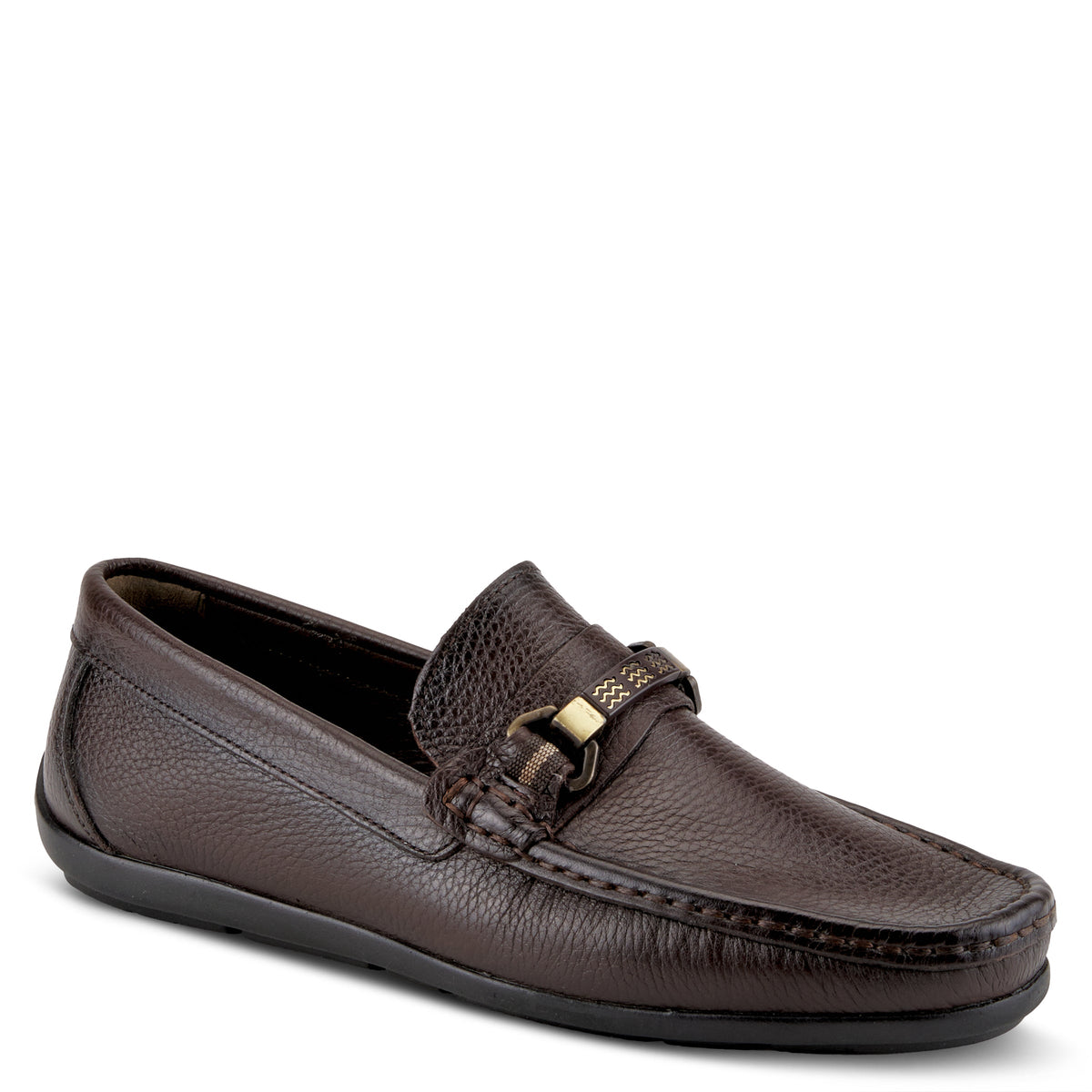 Spring Step SPRING STEP MEN ELLO SHOES shoe in dark brown with comfortable everyday design