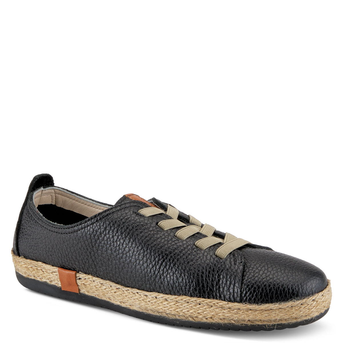 Spring Step SPRING STEP ELOYA LEATHER SNEAKER sneaker in yellow with leather upper