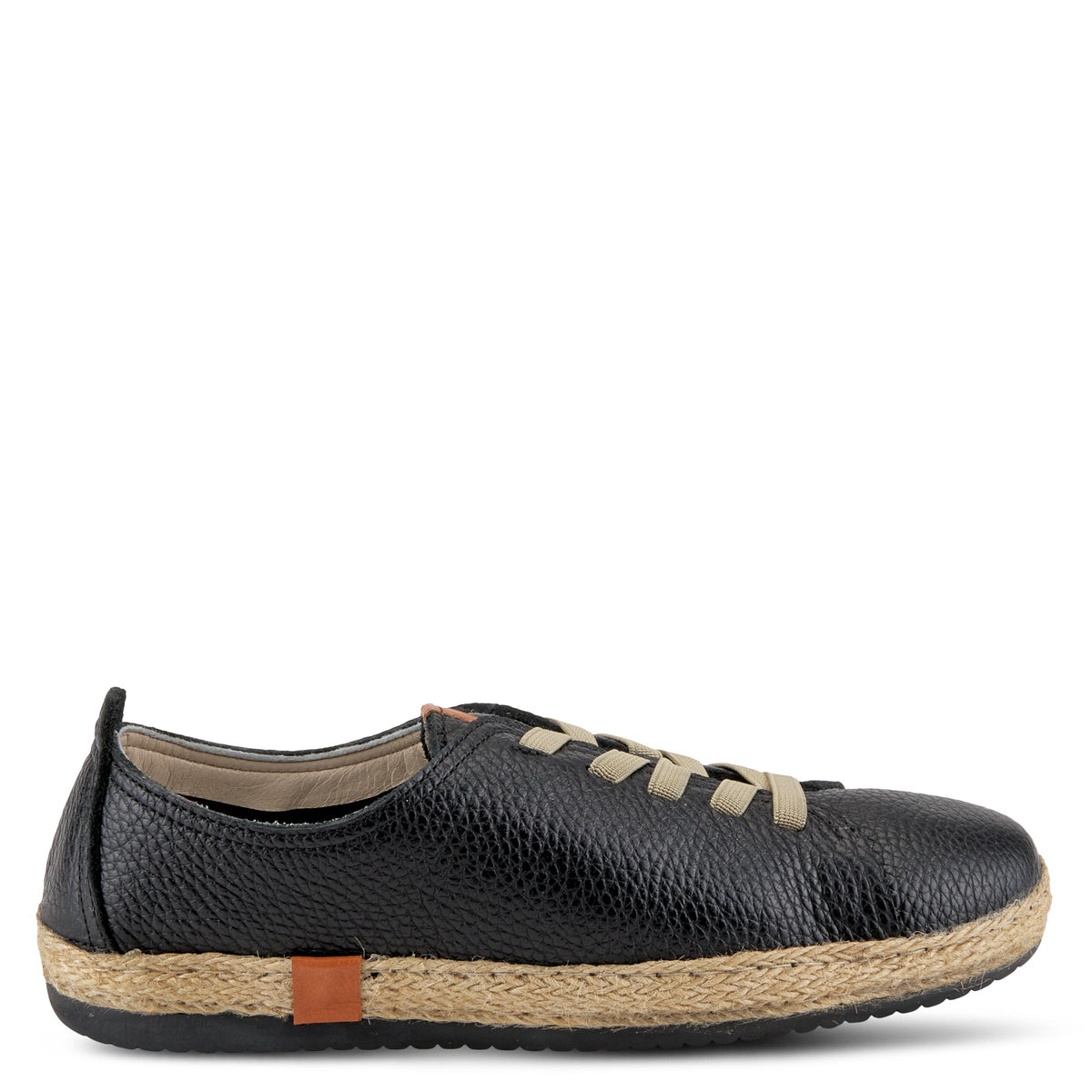 Spring Step SPRING STEP ELOYA LEATHER SNEAKER sneaker in yellow with leather upper