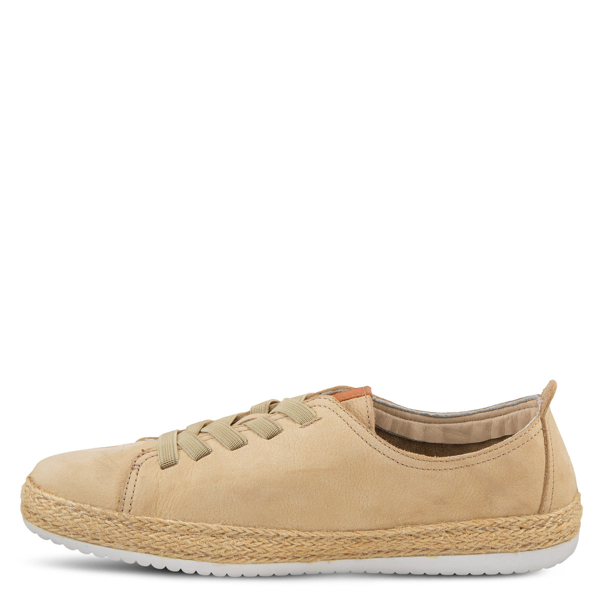 Spring Step SPRING STEP ELOYA LEATHER SNEAKER sneaker in black with leather upper
