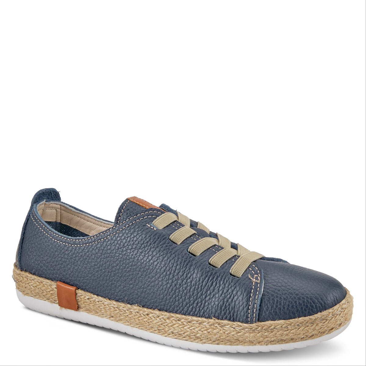 Spring Step SPRING STEP ELOYA LEATHER SNEAKER sneaker in white with leather upper