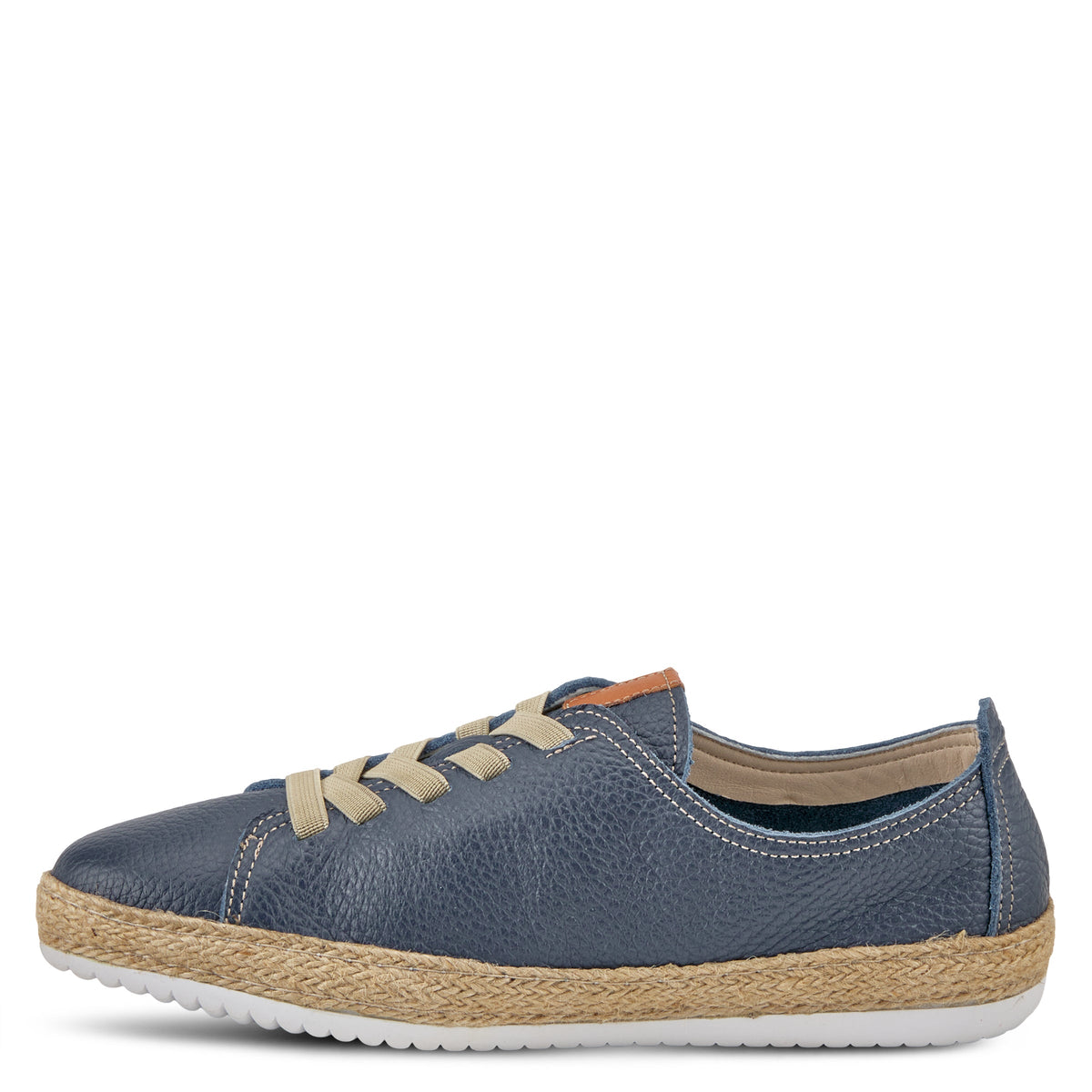 Spring Step SPRING STEP ELOYA LEATHER SNEAKER sneaker in white with leather upper