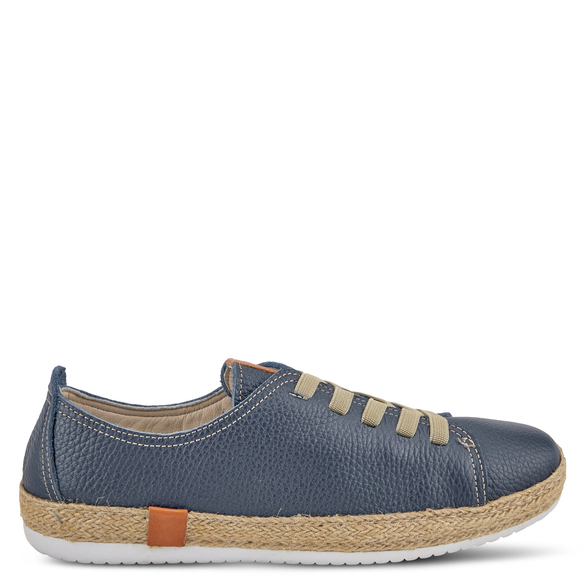 Spring Step SPRING STEP ELOYA LEATHER SNEAKER sneaker in white with leather upper
