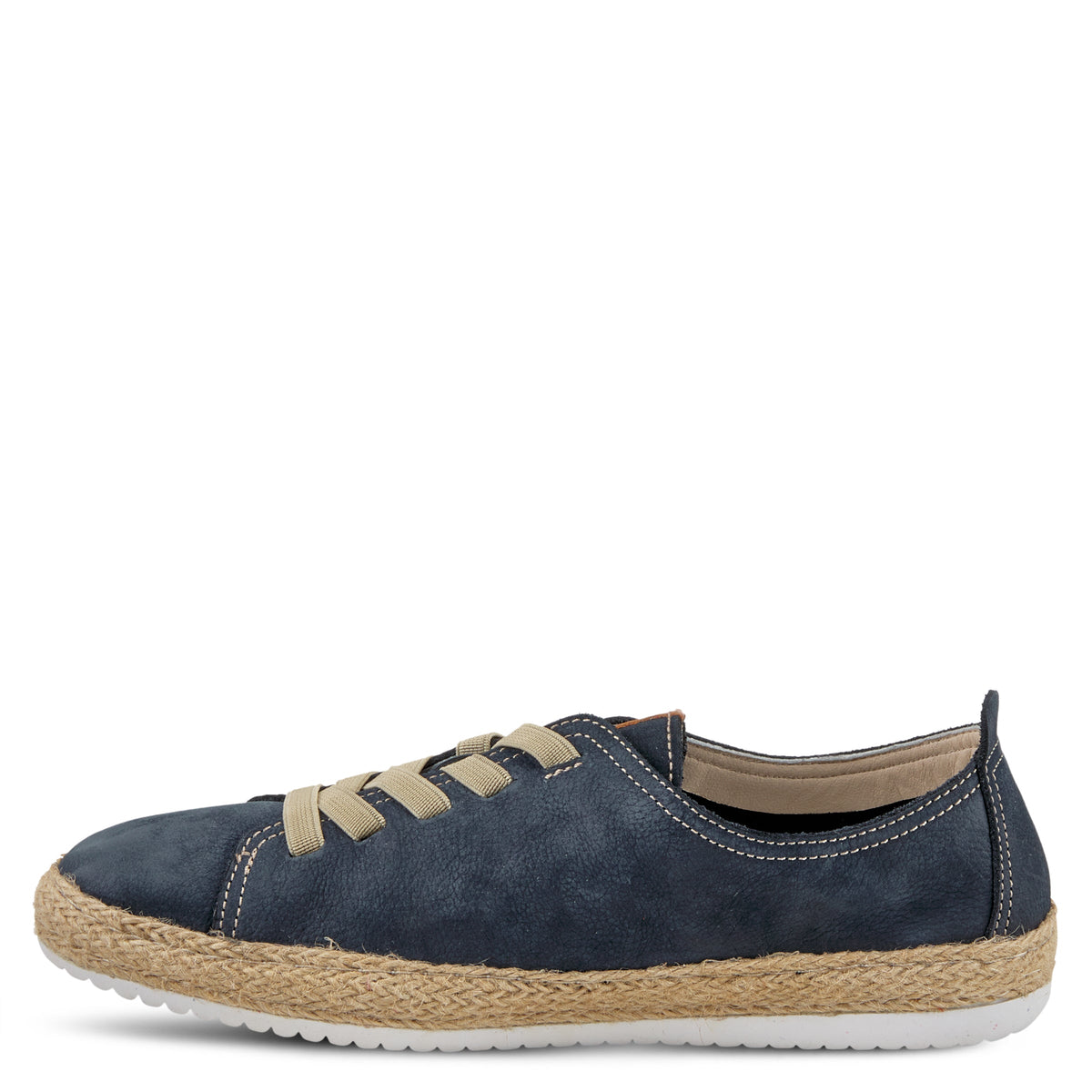 Spring Step SPRING STEP ELOYA LEATHER SNEAKER sneaker in beige nubuck with leather upper
