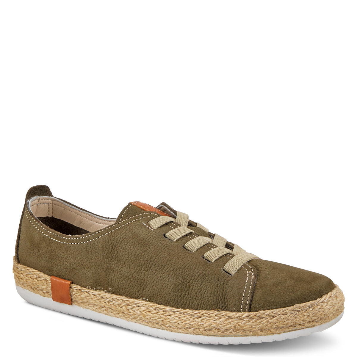 Spring Step SPRING STEP ELOYA LEATHER SNEAKER sneaker in navy nubuck with leather upper