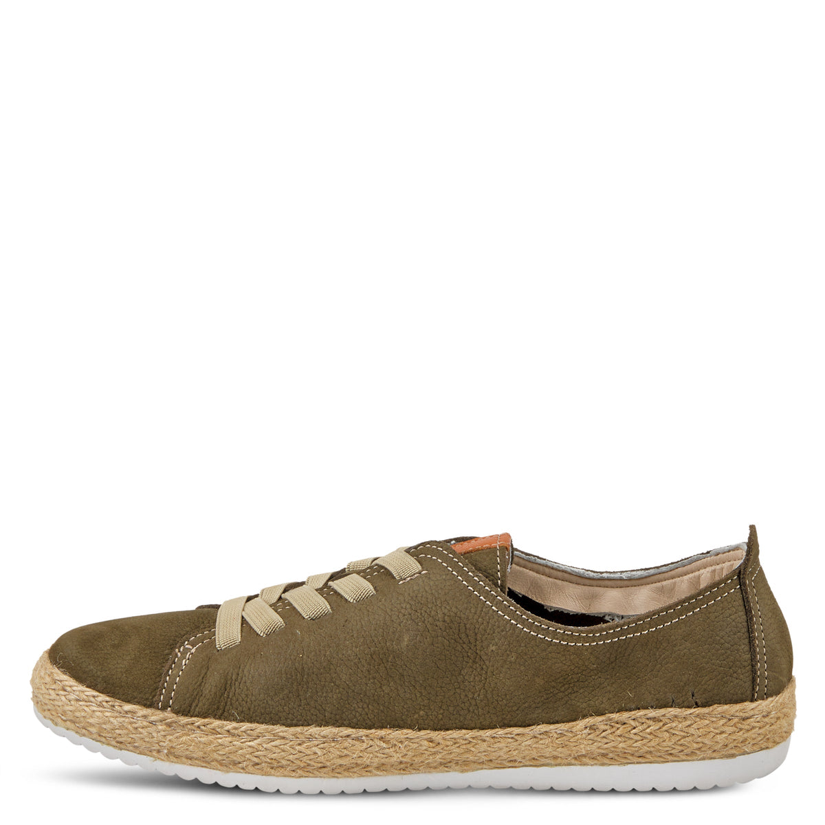 Spring Step SPRING STEP ELOYA LEATHER SNEAKER sneaker in navy nubuck with leather upper
