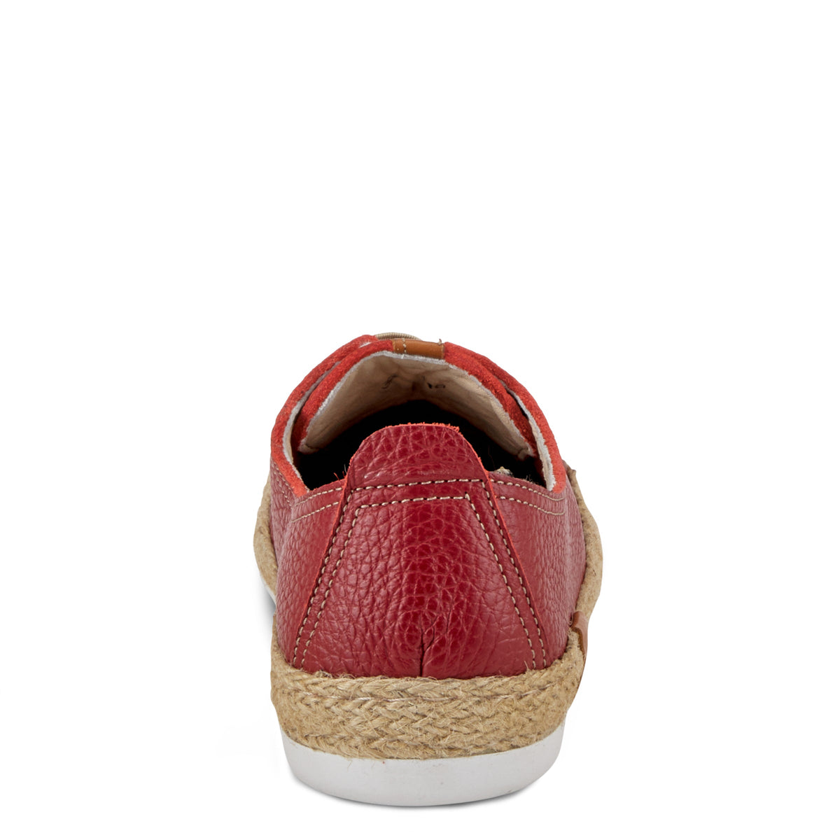 Spring Step SPRING STEP ELOYA LEATHER SNEAKER sneaker in red with leather upper