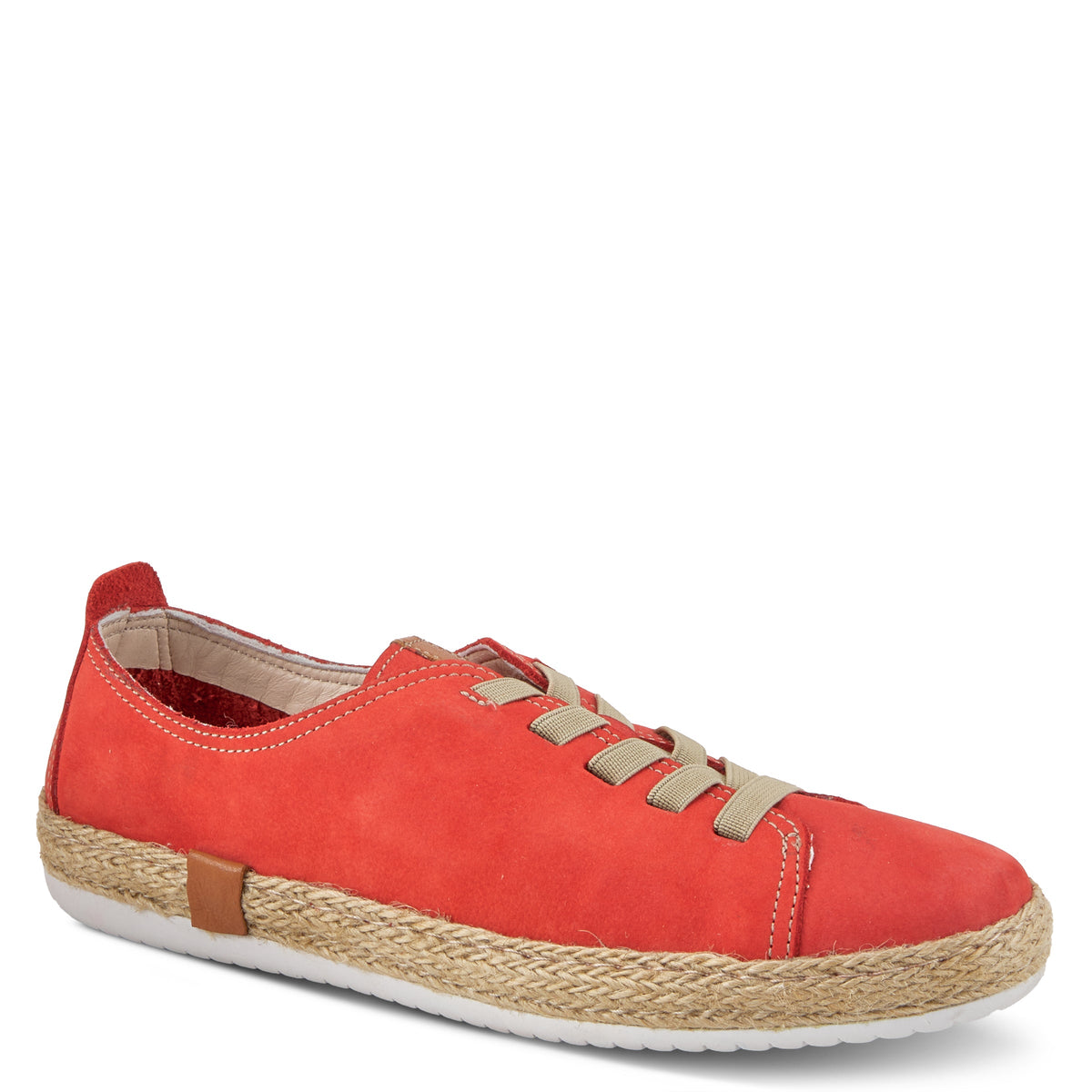 Spring Step SPRING STEP ELOYA LEATHER SNEAKER sneaker in olive nubuck with leather upper