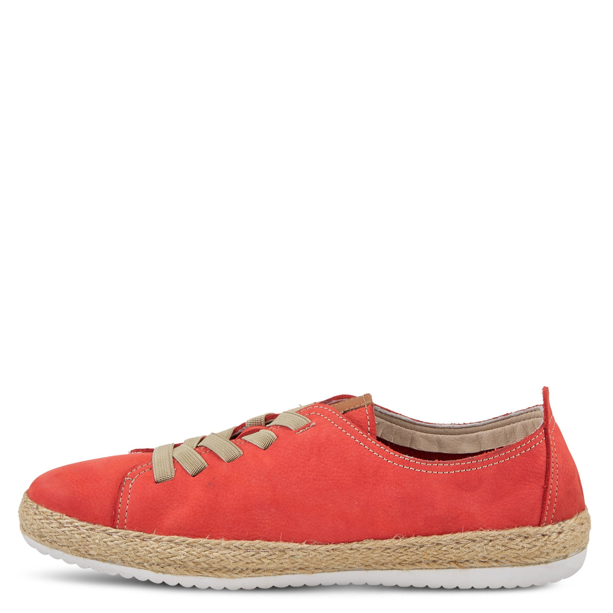 Spring Step SPRING STEP ELOYA LEATHER SNEAKER sneaker in olive nubuck with leather upper