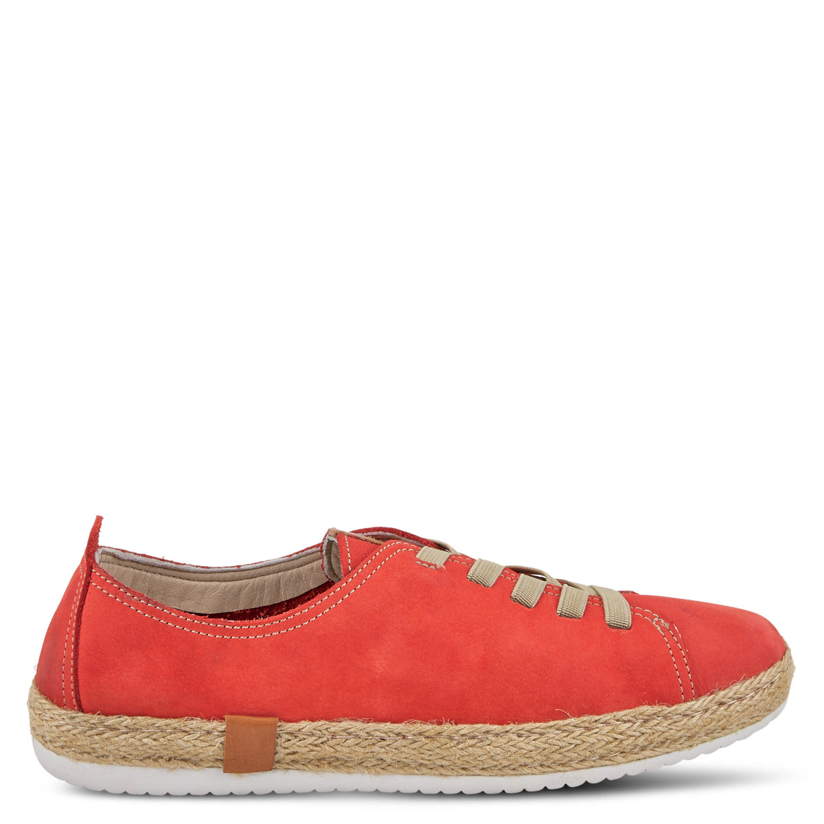 Spring Step SPRING STEP ELOYA LEATHER SNEAKER sneaker in olive nubuck with leather upper