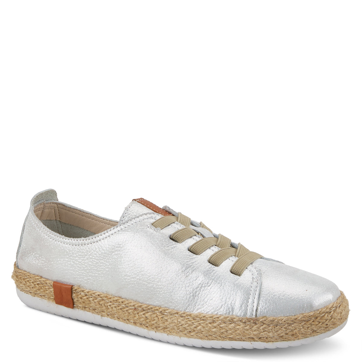 Spring Step SPRING STEP ELOYA LEATHER SNEAKER sneaker in red metallic with leather upper