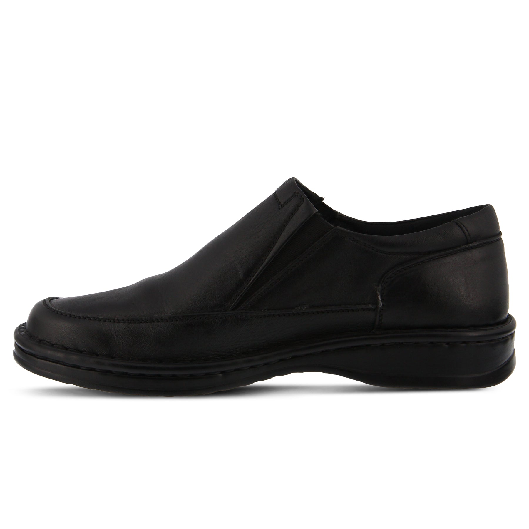 BLACK ENZO MEN'S SLIP-ON SHOE by SPRING STEP MEN – Spring Step Shoes