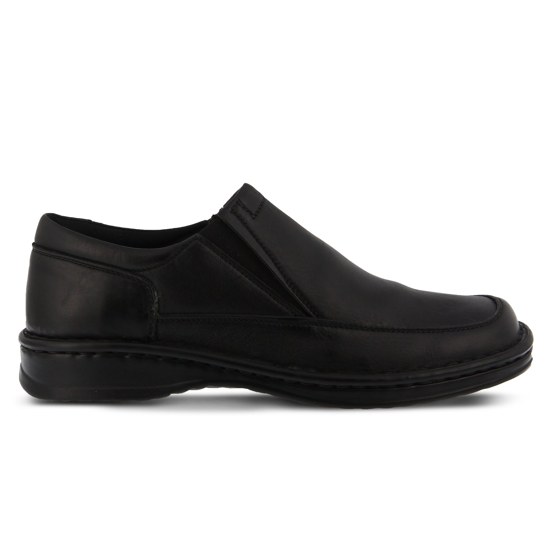 BLACK ENZO MEN'S SLIP-ON SHOE by SPRING STEP MEN – Spring Step Shoes