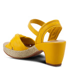 Patrizia PATRIZIA ESSENCE QARTER STRAP SANDALS sandal in yellow with stylish fashion design