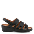 Spring Step SPRING STEP EULABACK BACK STRAP SANDALS sandal in black with comfortable everyday design
