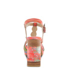 L'Artiste L'ARTISTE FABULOSO SANDALS sandal in orange multi with handcrafted leather design