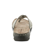 Flexus FLEXUS FAIA SLIDE SANDALS sandal in charcoal with flexible sole