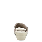 Flexus FLEXUS FEDAME SLIDE SANDAL sandal in beige suede with flexible sole