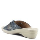 Flexus FLEXUS FEDAME SLIDE SANDAL sandal in blue suede with flexible sole
