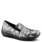 Spring Step Professional SPRING STEP PROFESSIONAL FERRARA-FLOW SLIP-ON SHOES slip-on shoe in blue multi with slip-resistant outsole