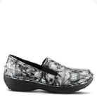 Spring Step Professional SPRING STEP PROFESSIONAL FERRARA-FLOW SLIP-ON SHOES slip-on shoe in black multi with slip-resistant outsole