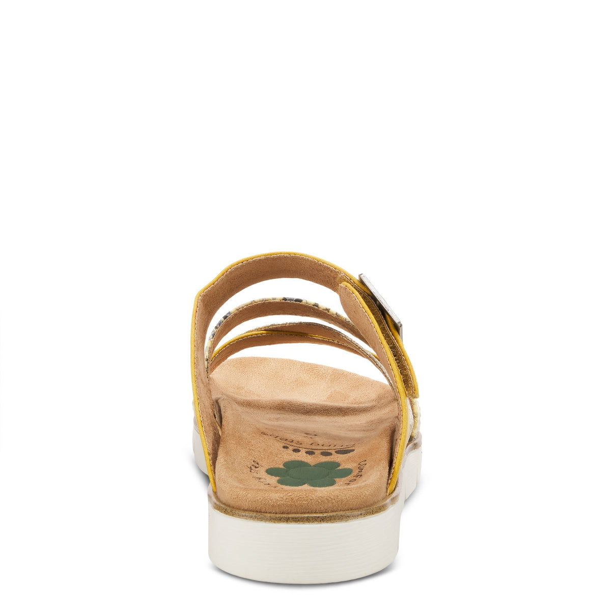 Spring Step SPRING STEP RELIFE FIANNA SLIDE SANDALS sandal in mustard multi with comfortable everyday design