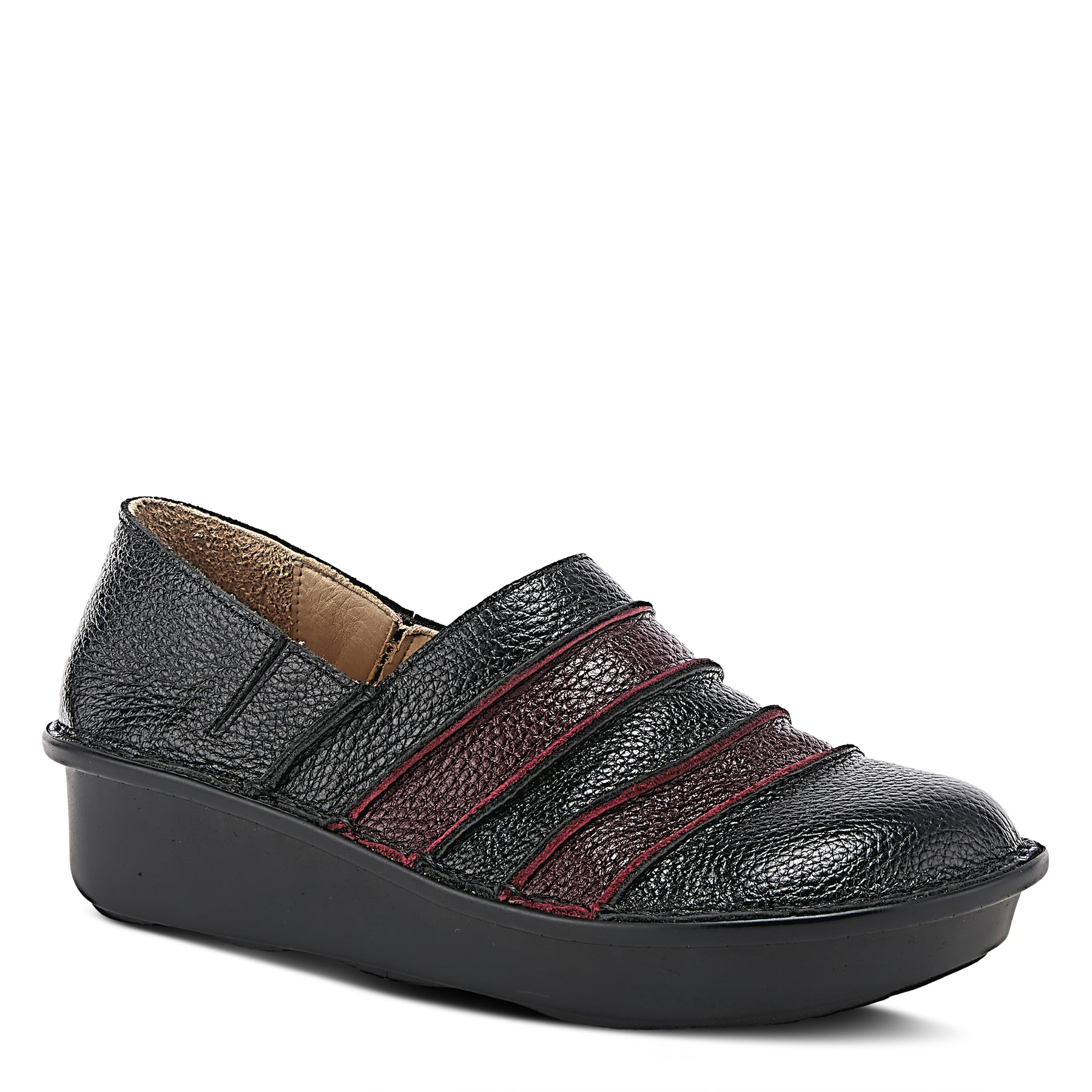 SPRING STEP BLACK FIREFLY SLIP-ON SHOE by SPRING STEP SHOES – Spring ...