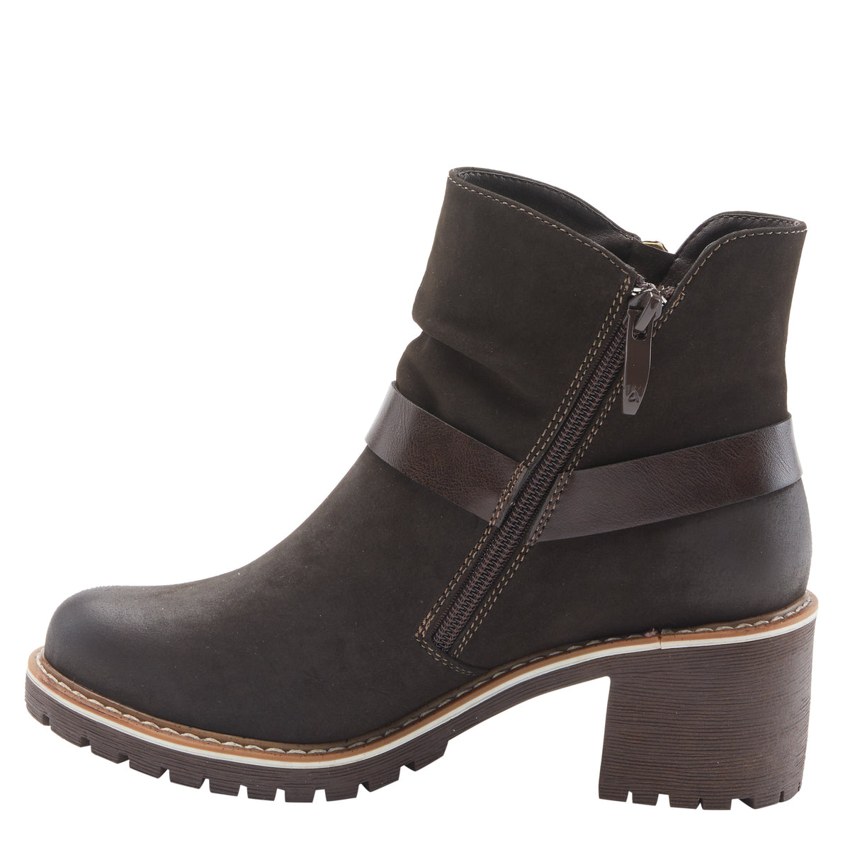 Patrizia PATRIZIA FIREWOOD BOOTIES boot in chocolate brown with stylish fashion design