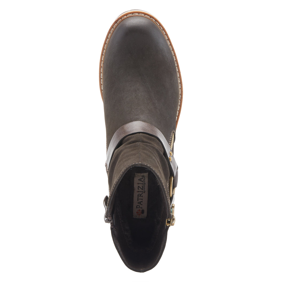 Patrizia PATRIZIA FIREWOOD BOOTIES boot in chocolate brown with stylish fashion design