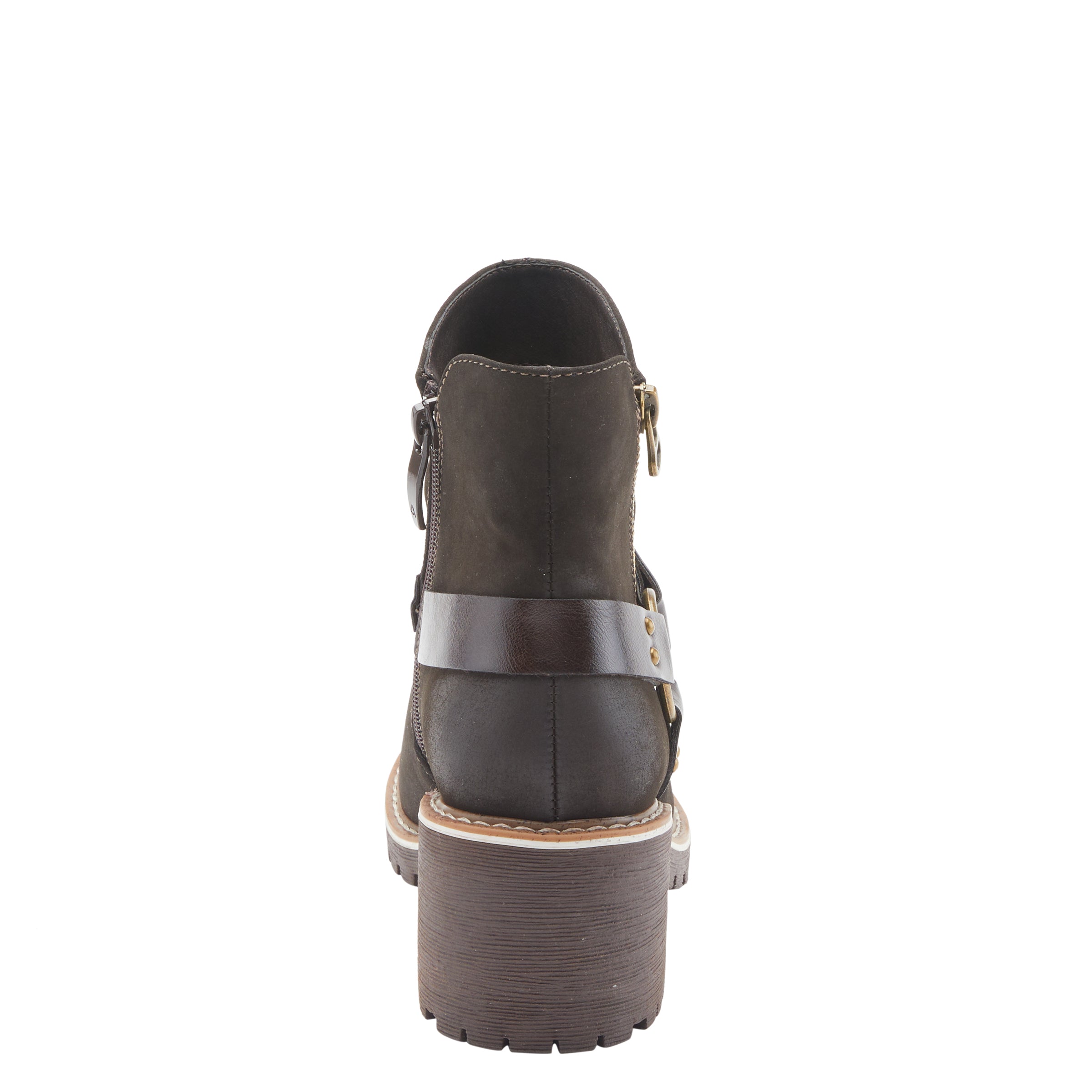ショートブーツ・ブーティ Strategia A5517 Ankle Boots Stivale Camoscio Marrone Strategia A5517 Ankle Boots Stivale Camoscio Marrone