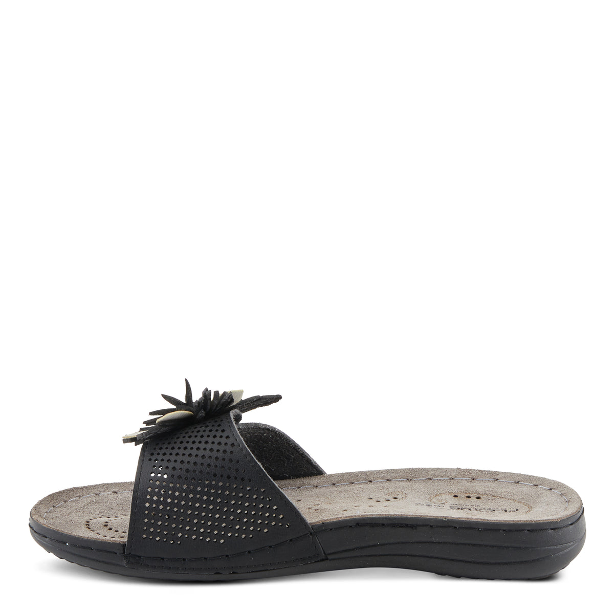 Flexus FLEXUS FLOWERSTARS SANDALS sandal in black with flexible sole