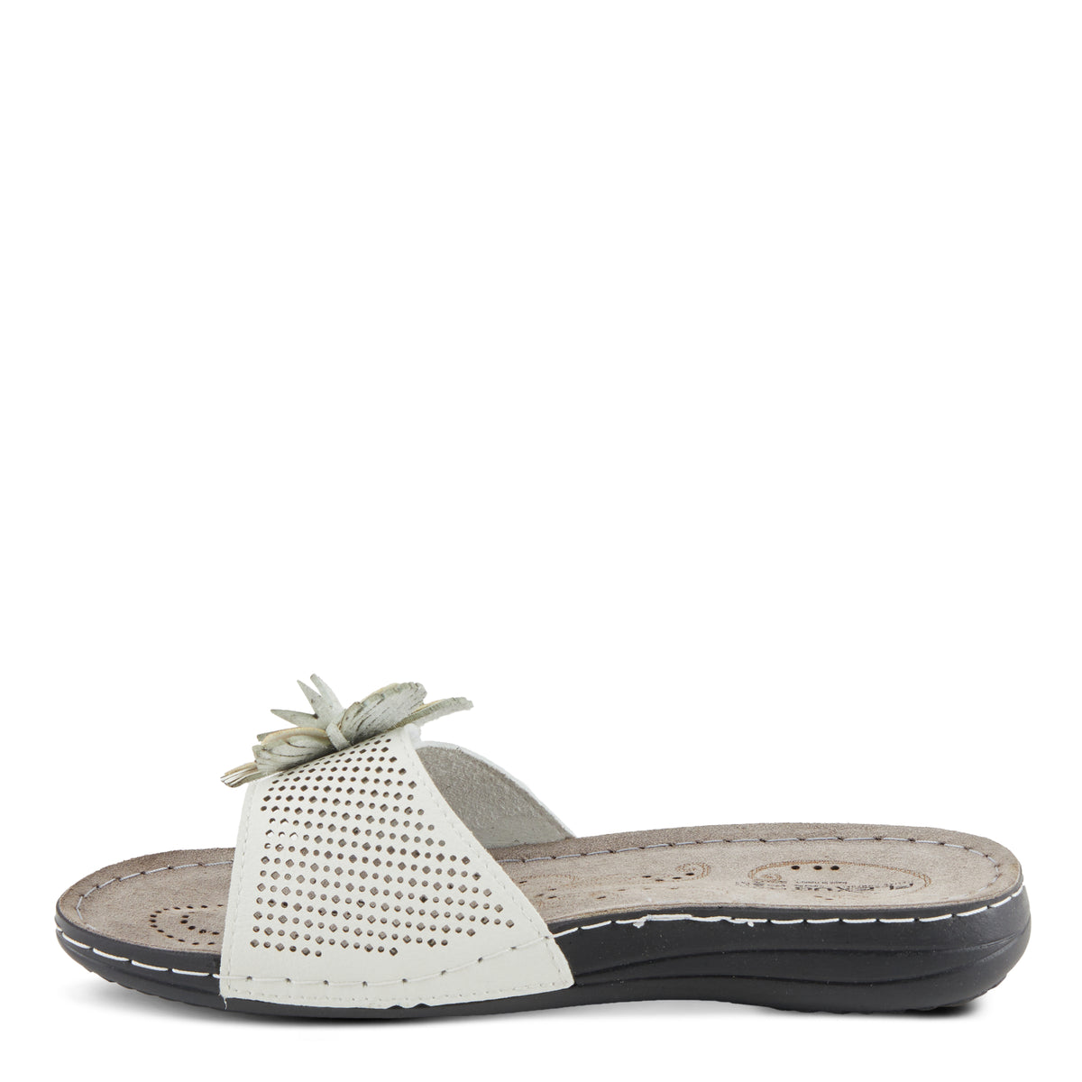 Flexus FLEXUS FLOWERSTARS SANDALS sandal in white with flexible sole