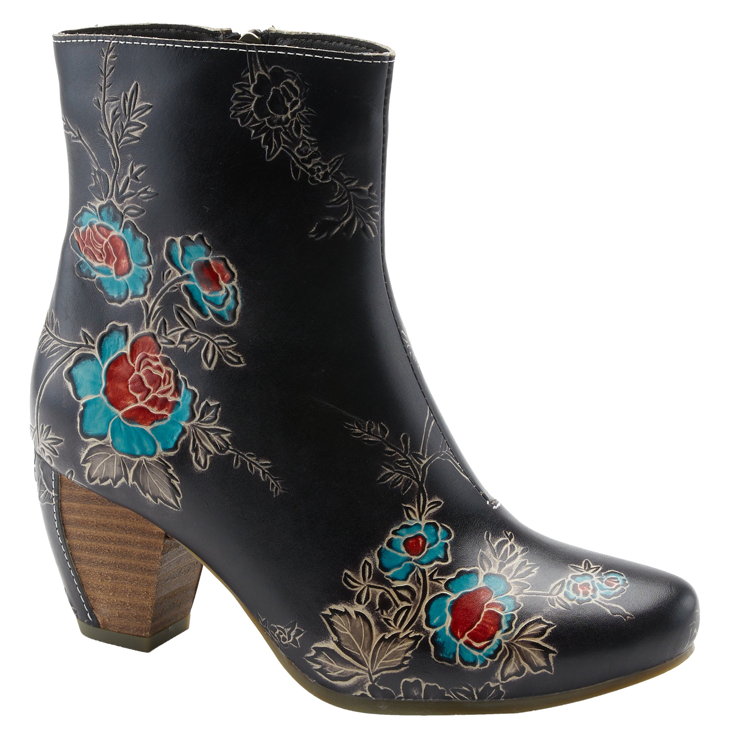 L`artiste Folka Booties: Leather Boots – Spring Step Shoes