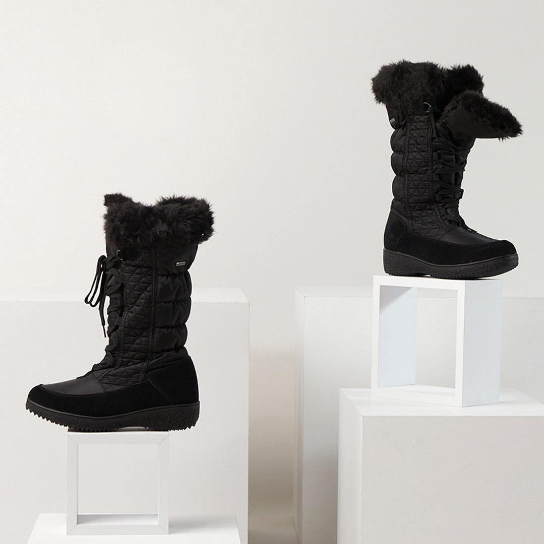 Fotios waterproof faux fur boot cheap