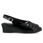 Spring Step SPRING STEP GAIL SANDAL sandal in black nubuck with comfortable everyday design