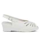 Spring Step SPRING STEP GAIL SANDAL sandal in white with comfortable everyday design