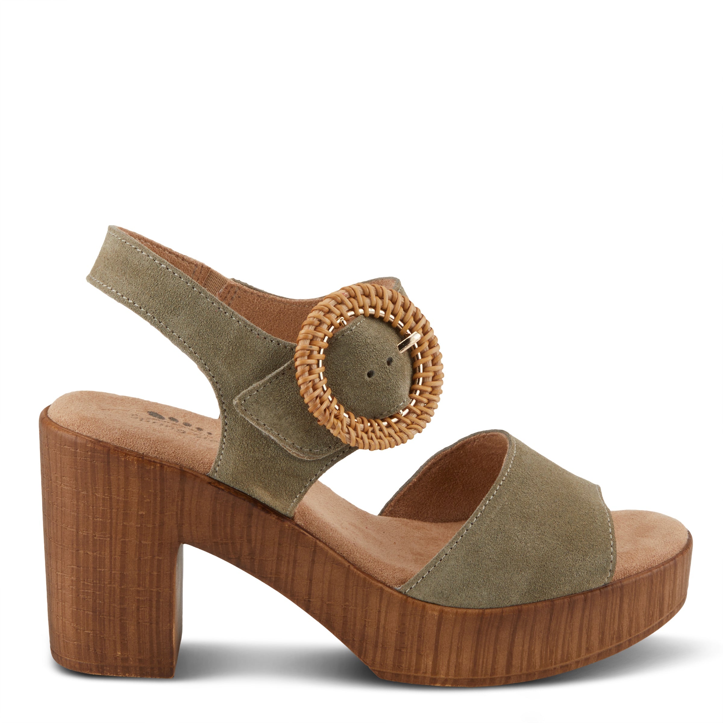 Gamona Sandals: Platform Suede Leather Sandal – Spring Step Gamona Sandals: Platform Suede Leather Sandal – Spring Step
