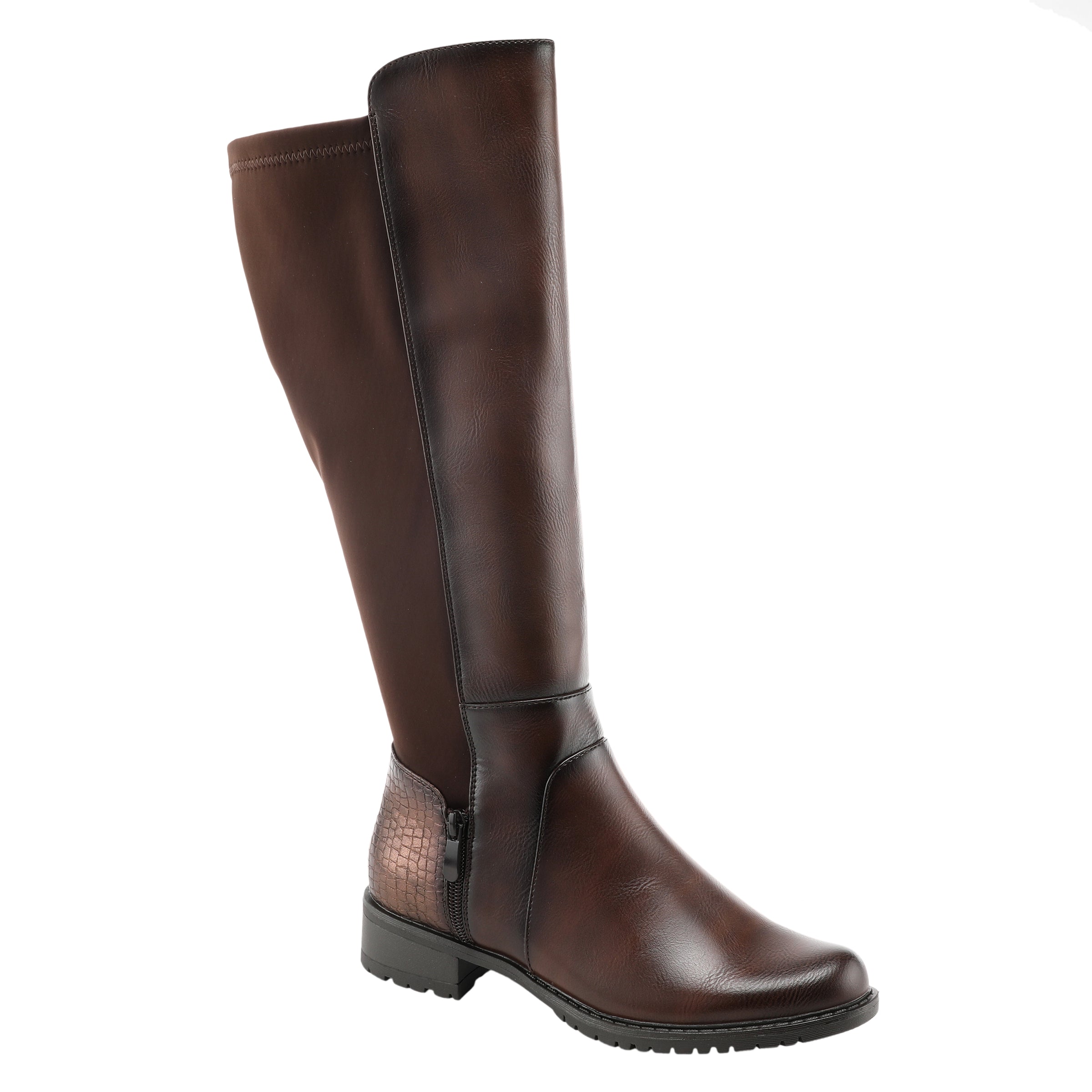 flexus by spring step PATRIZIA GATHERING TALL BOOTS Store Shoes