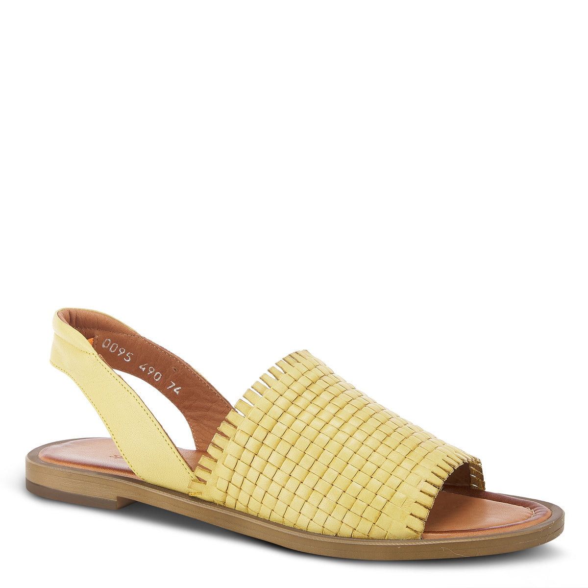 Spring Step SPRING STEP GELSI shoe in yellow with comfortable everyday design