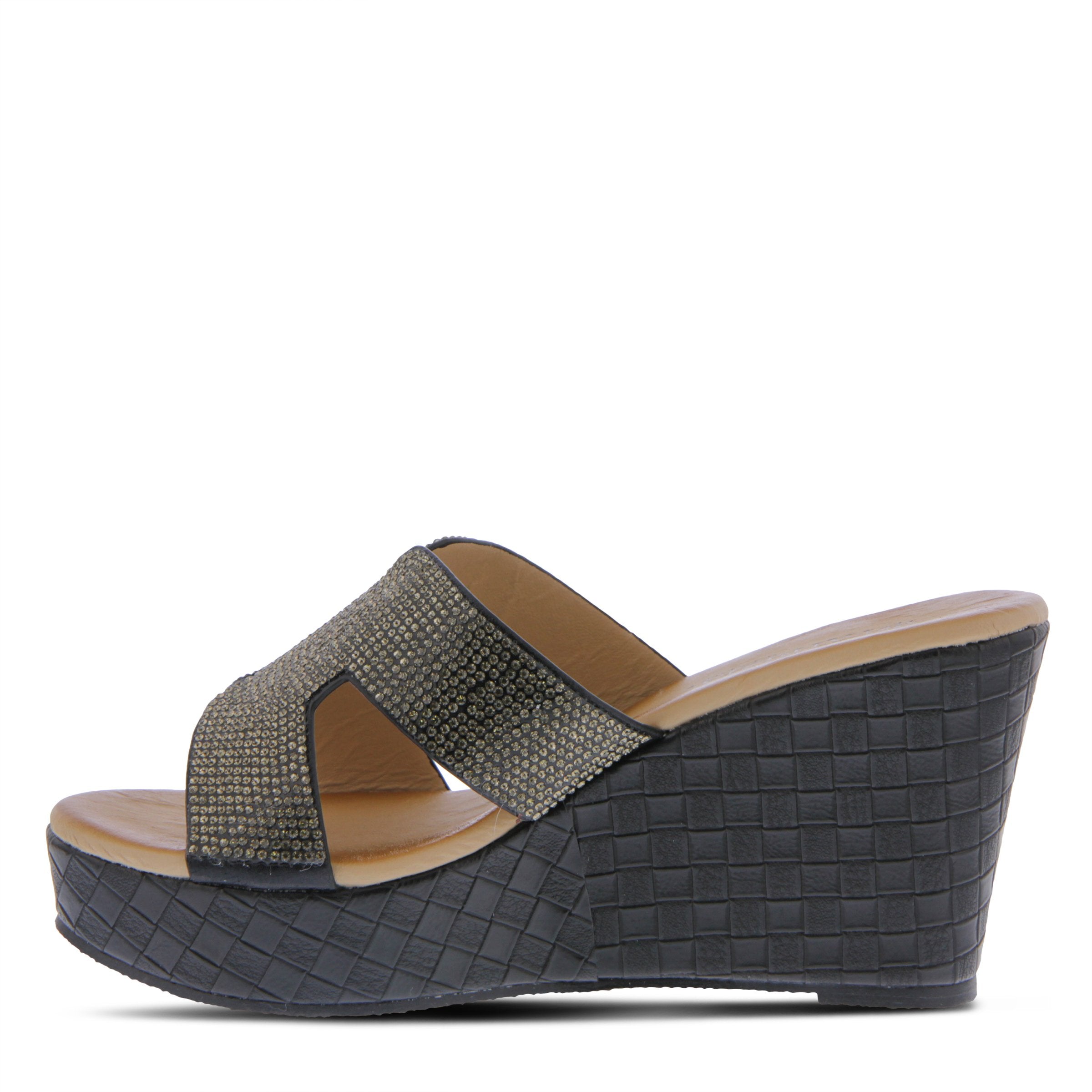 Patrizia PATRIZIA GENOLI SLIDE SANDAL sandal in gold with stylish fashion design